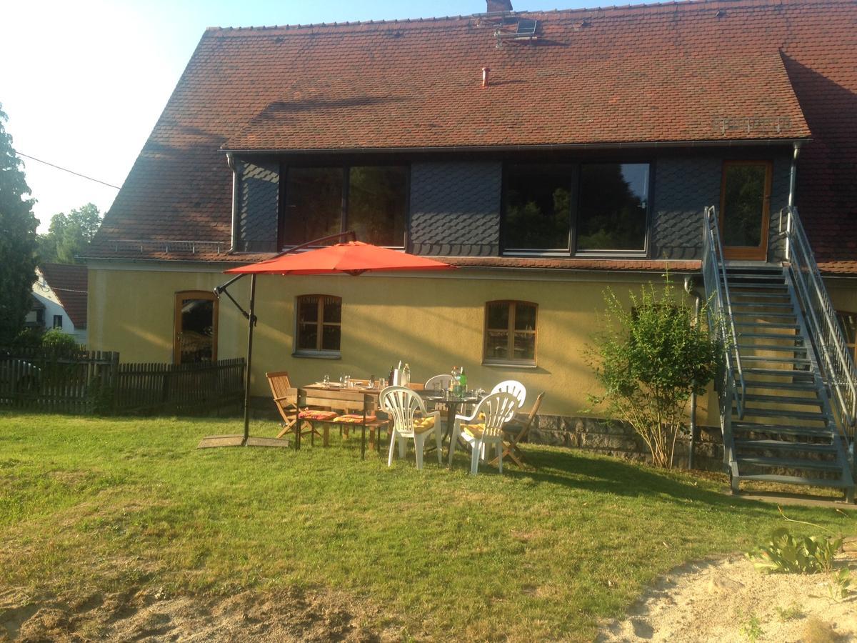 Moderne Pension Vonbartsch Mit Ladestation In Der Saechsischen Schweiz Struppen Exterior photo